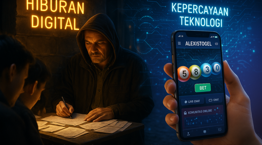 alt_text: "Poster tren Alexistogel: Bandar togel modern dalam dunia hiburan angka."